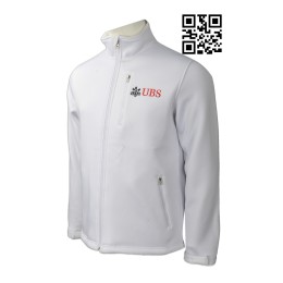 Z325 Custom-made zip up style Bank investment finance Composite soft coat  softshell  zip up garment factory Z325 Custom-made zip up style Bank investment finance Composite soft coat  softshell  zip up garment factory